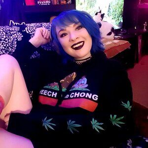 Cheech & Chong CA Bear Hoodie - M